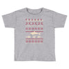christmas ugly shark Toddler T-shirt