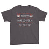 happy halloween witches Youth Tee