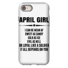 Super April Girl iPhone 8