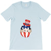 4th of July Peeking Baby Inside Egg T-Shirt