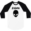 alien funny tshirt 3/4 Sleeve Shirt