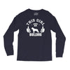 This Girl Loves Her Bulldog Long Sleeve Shirts