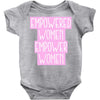 empowered women 2 Baby Onesie