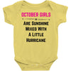 October Girls Baby Onesie