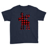 lumberjack reindeer Youth Tee