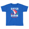 sister shark doo doo doo family matching Toddler T-shirt