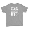 military has my soldier i have his heart Youth Tee