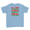 all i want for christmas Youth Tee