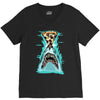 pizza shark graphic V-Neck Tee