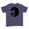nightmare before christmas black logo Youth Tee