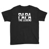 PAPA The Man The Myth The Legend T-Shirt Youth Tee