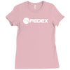 'fedex' roger federer Ladies Fitted T-Shirt