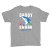 daddy shark doo doo doo family matching Youth Tee