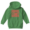 straight outta kindergarten Youth Hoodie