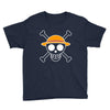 luffy pirate flag Youth Tee