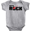 let's rock Baby Onesie