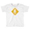 big foot xing big foot crossing sasquatch Toddler T-shirt