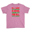 all i want for christmas Youth Tee