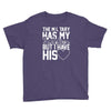 military has my soldier i have his heart Youth Tee