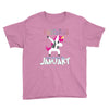 january  born unicorns Youth Tee