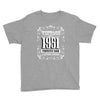 vintage made in 1951 perfectly aged a living legend Youth Tee