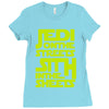 Jedi On The Streets Sith In The Sheets Ladies Fitted T-Shirt