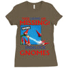 Sherlock Gnomes Ladies Fitted T-Shirt